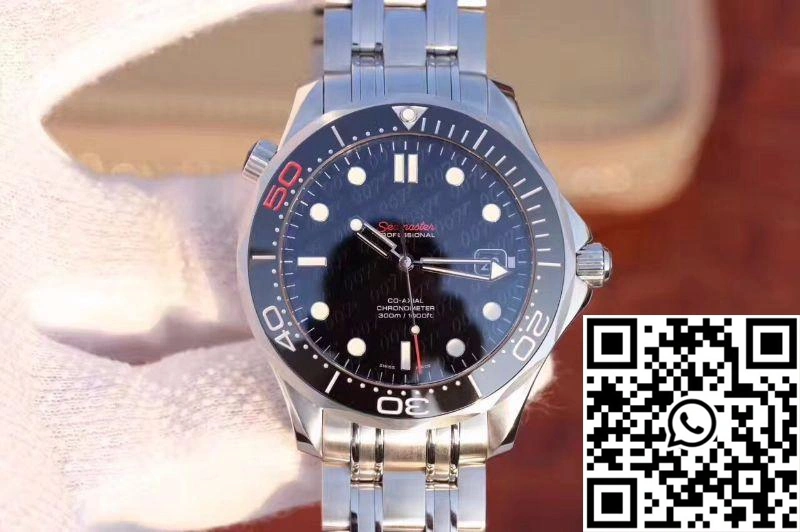 Omega Seamaster 300M James Bond 007 50th Anniversary 212.30.41.20.01.005 MKS Factory Black Dial Snug 431