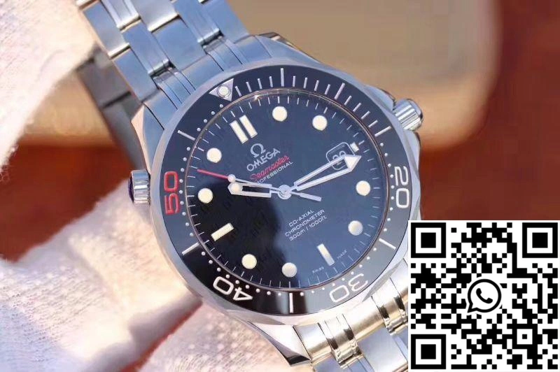 Omega Seamaster 300M James Bond 007 50th Anniversary 212.30.41.20.01.005 MKS Factory Black Dial Snug 431