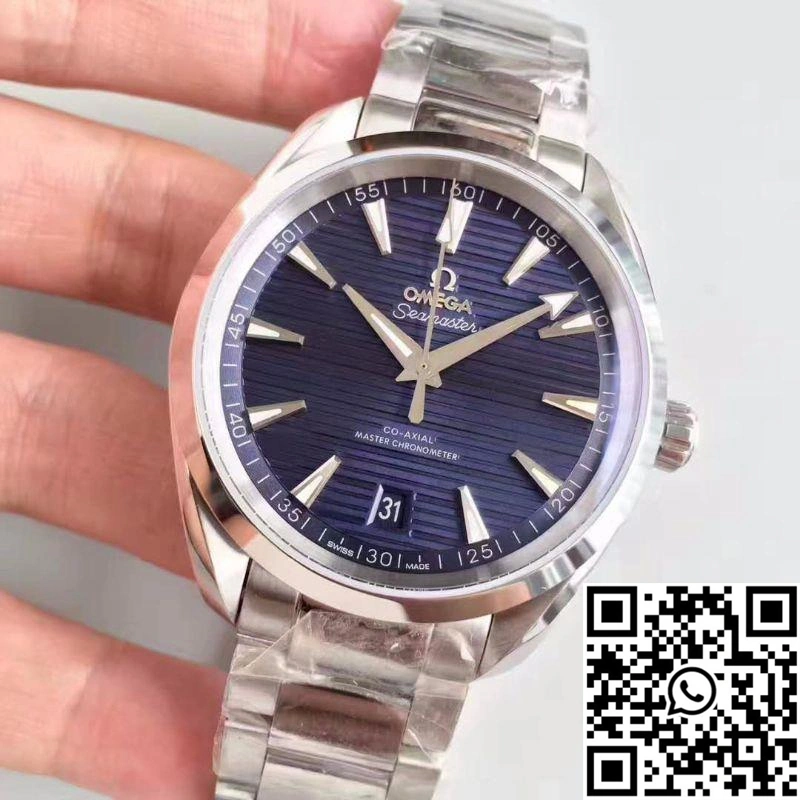 Omega Seamaster Aqua Terra 150M Co-Axial Master 220.10.41.21.03.001 VS Factory Deep Blue Dial Breathable 357