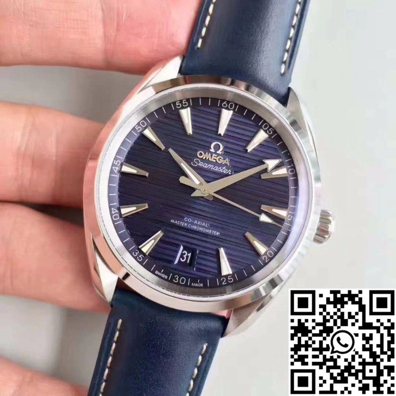 Fashionable Omega Seamaster Aqua Terra 150M Master Co-Axial Baselworld Blue Textured Dial 358