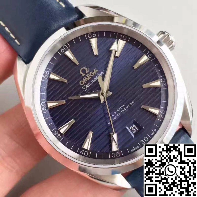 Fashionable Omega Seamaster Aqua Terra 150M Master Co-Axial Baselworld Blue Textured Dial 358