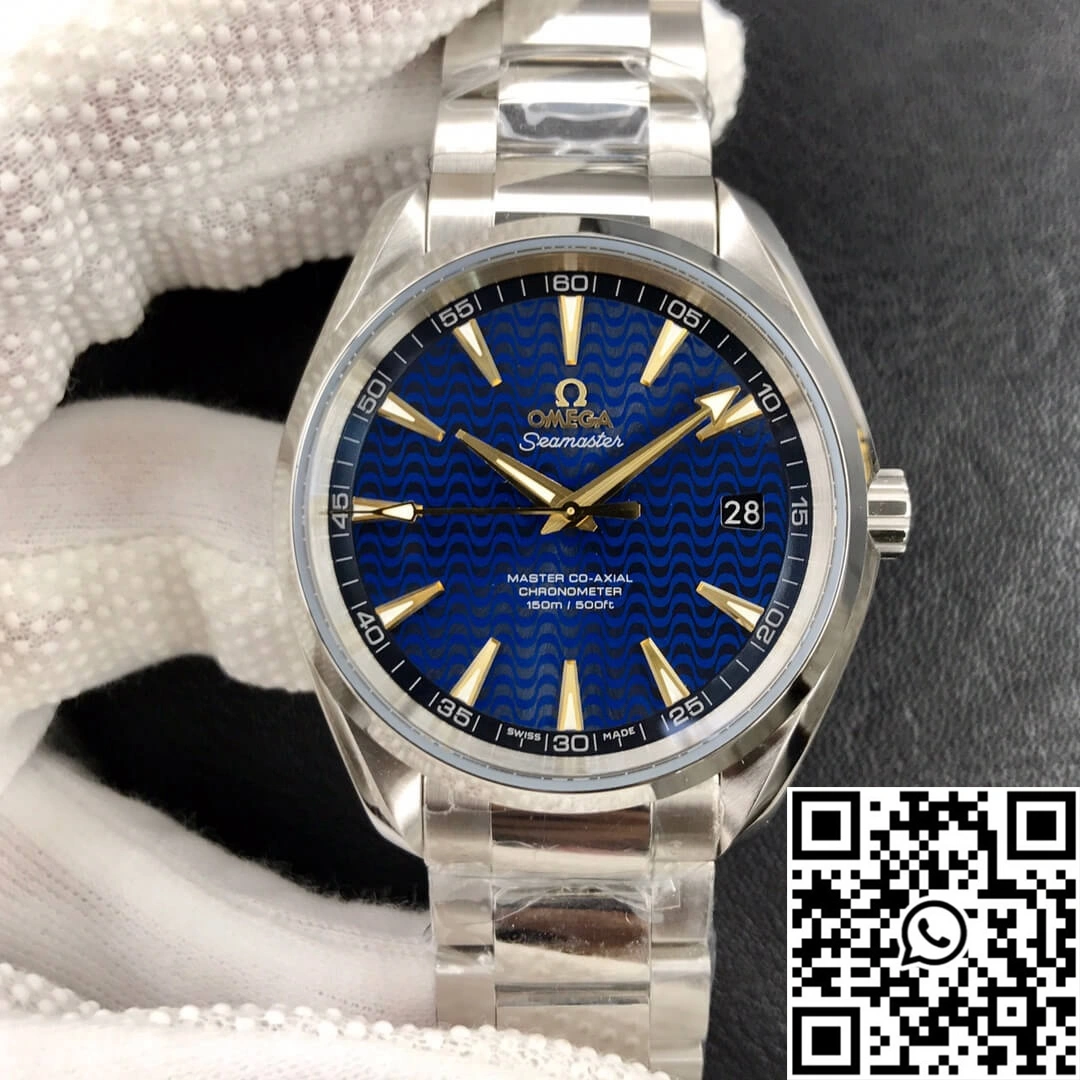 Thermal Omega Seamaster Aqua Terra 150M Rio Olympic Special Edition VS Factory Blue Dial 435