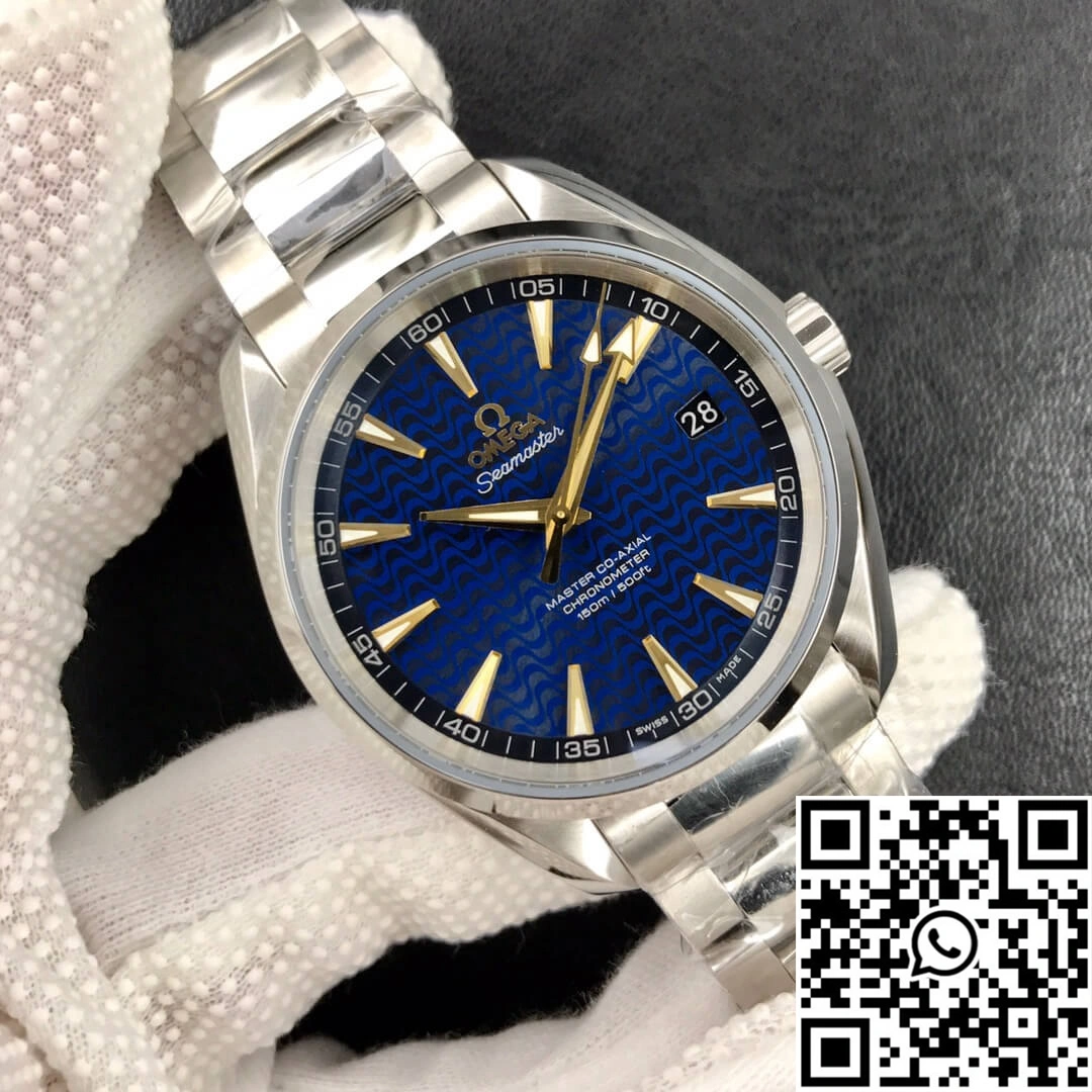 Thermal Omega Seamaster Aqua Terra 150M Rio Olympic Special Edition VS Factory Blue Dial 435