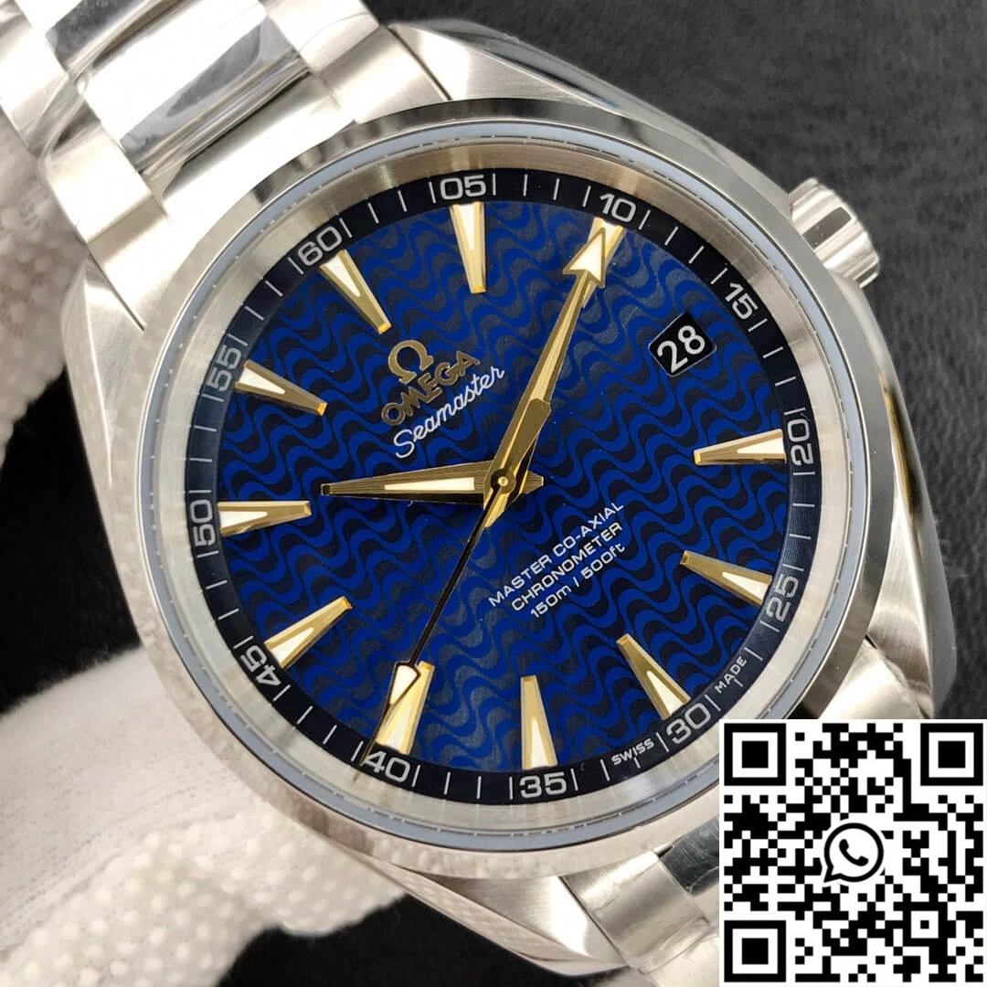 Thermal Omega Seamaster Aqua Terra 150M Rio Olympic Special Edition VS Factory Blue Dial 435