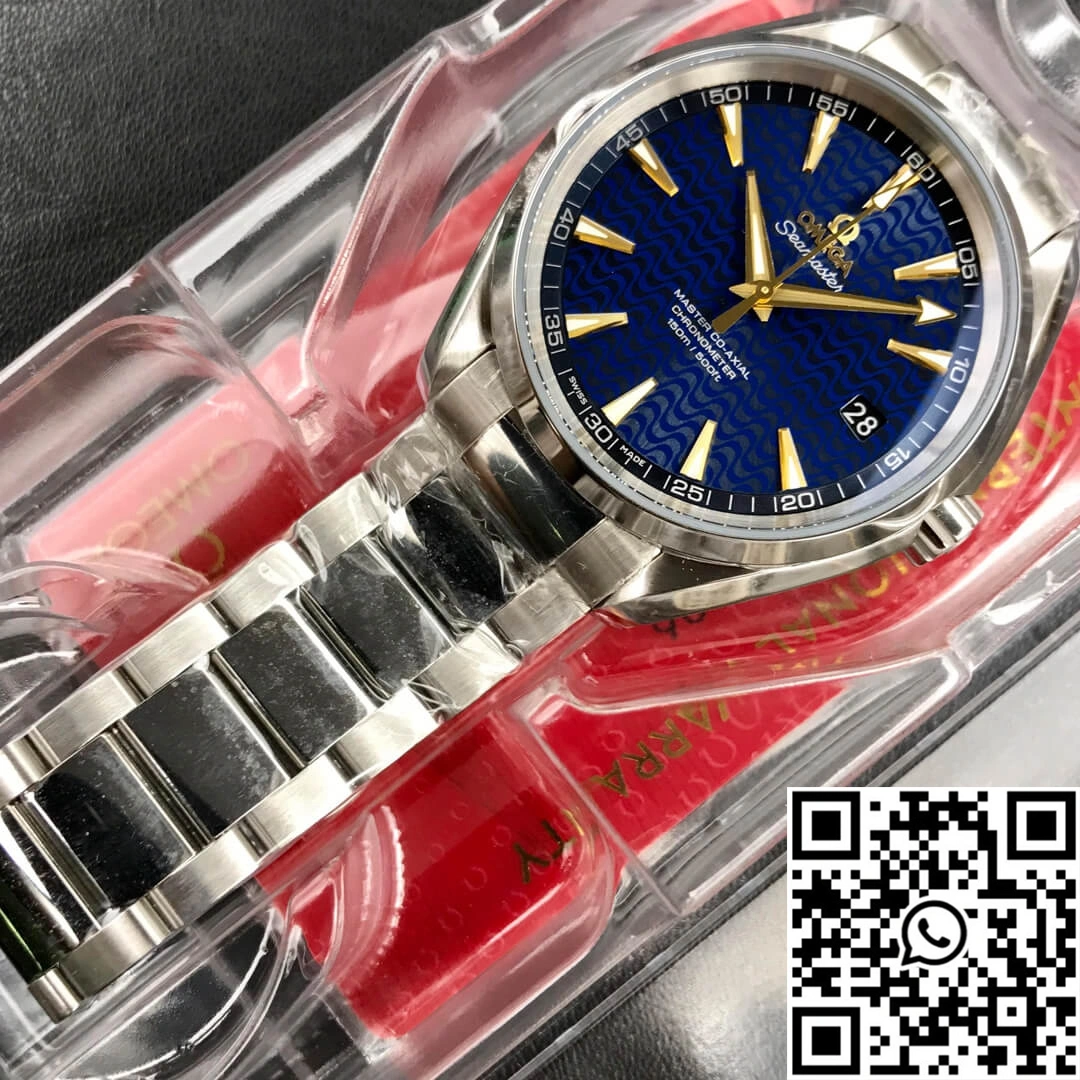 Thermal Omega Seamaster Aqua Terra 150M Rio Olympic Special Edition VS Factory Blue Dial 435