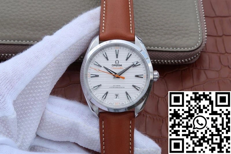 FlexibleFit Omega Seamaster Aqua Terra 220.12.41.21.02.001 White Dial 334