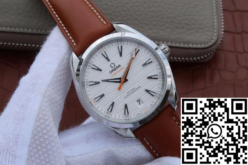 FlexibleFit Omega Seamaster Aqua Terra 220.12.41.21.02.001 White Dial 334