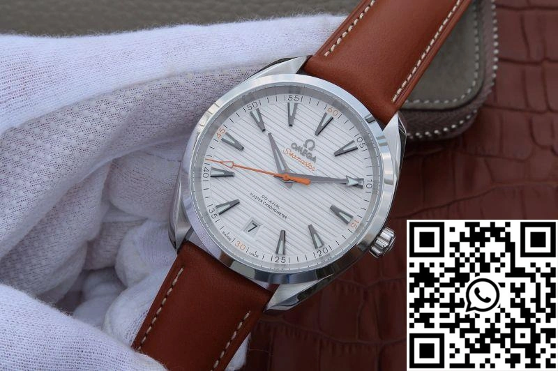 FlexibleFit Omega Seamaster Aqua Terra 220.12.41.21.02.001 White Dial 334