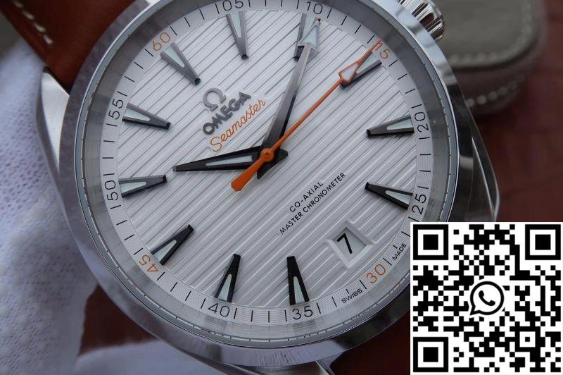 FlexibleFit Omega Seamaster Aqua Terra 220.12.41.21.02.001 White Dial 334