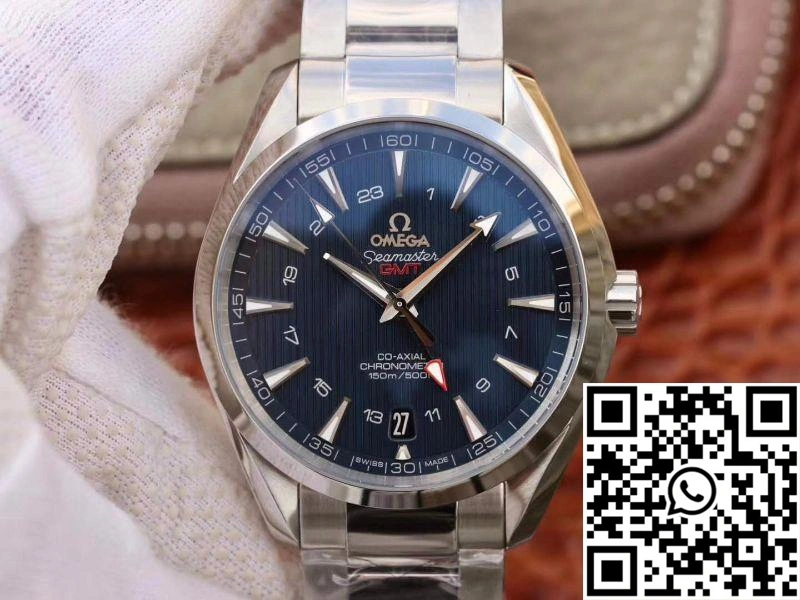 Omega Seamaster Aqua Terra 231.10.43.22.03.001 VS Factory Blue Dial FlexibleFit 408