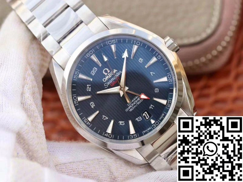Omega Seamaster Aqua Terra 231.10.43.22.03.001 VS Factory Blue Dial FlexibleFit 408