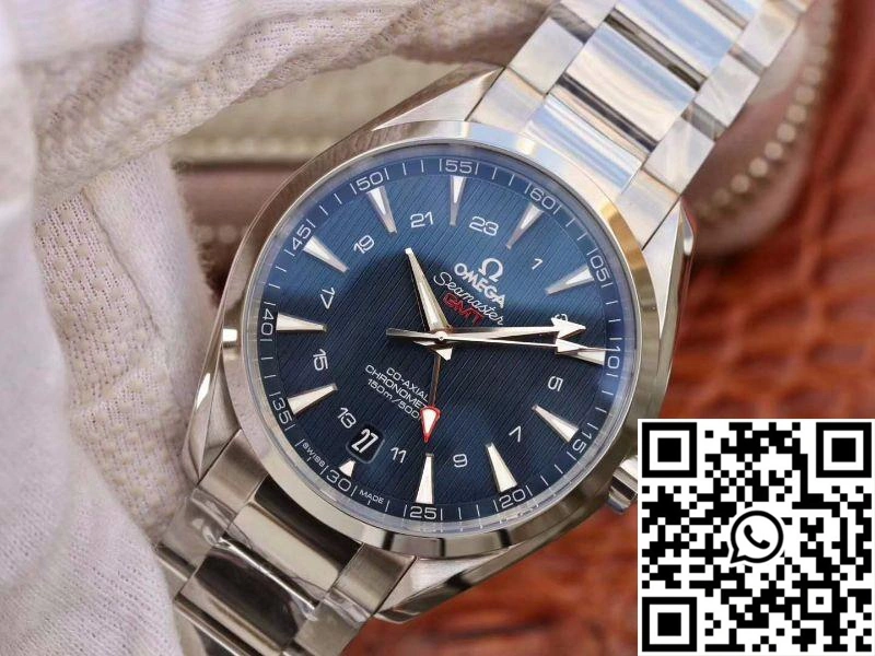 Omega Seamaster Aqua Terra 231.10.43.22.03.001 VS Factory Blue Dial FlexibleFit 408