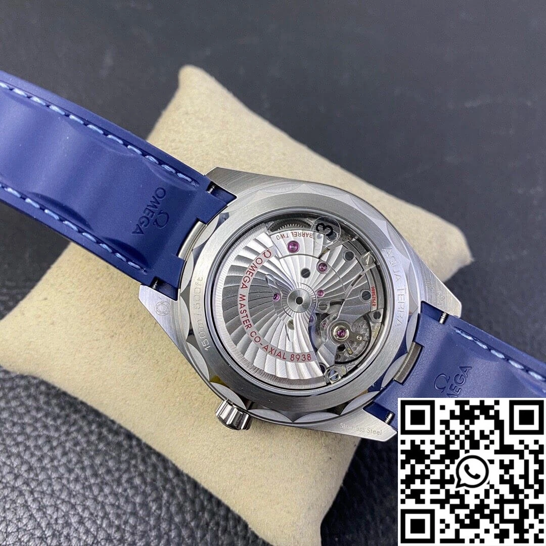 Bright Omega Seamaster Aqua Terra GMT Worldtimer 220.12.43.22.03.001 VS Factory Blue Dial 419