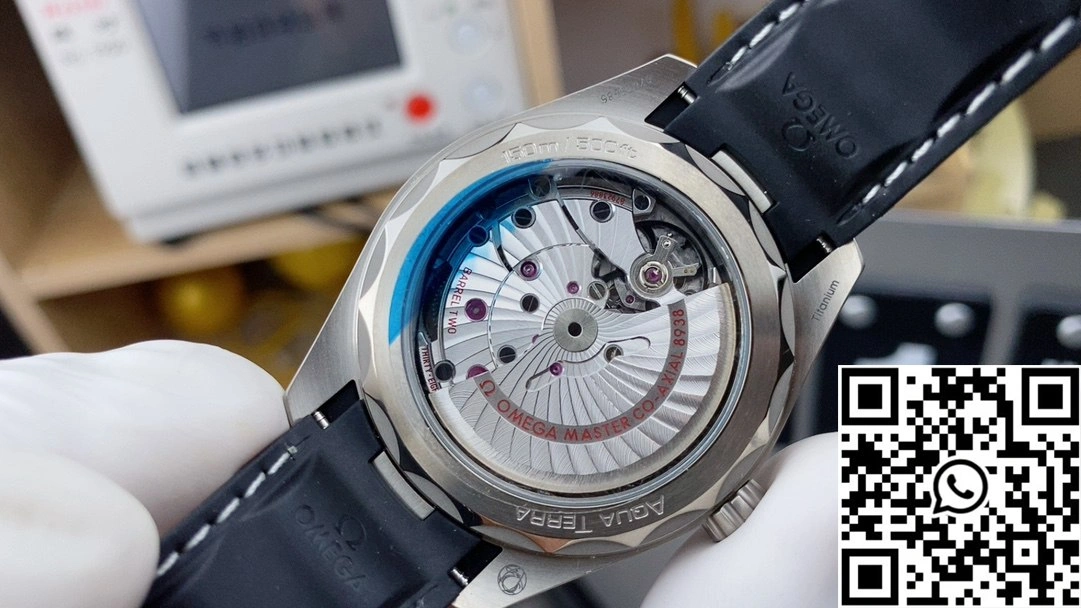 QuickDry Omega Seamaster Aqua Terra GMT Worldtimer 220.92.43.22.99.001 VS Factory Titanium Grey Dial 427