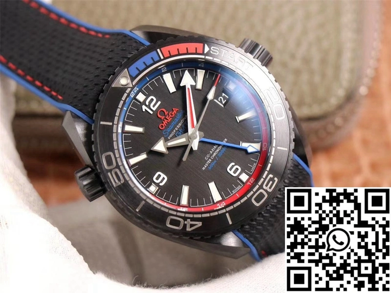 Effortless Omega Seamaster Deepsea King 215.92.46.22.01.004 VS Factory Black Dial 374