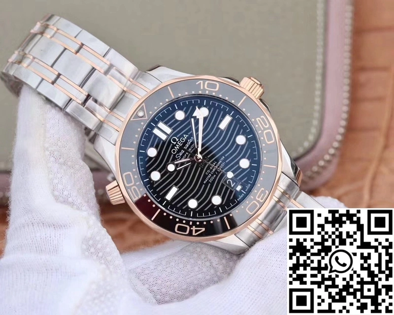 WellDesigned Omega Seamaster Diver 300M 210.20.42.20.01.001 VS Factory Black Dial 422