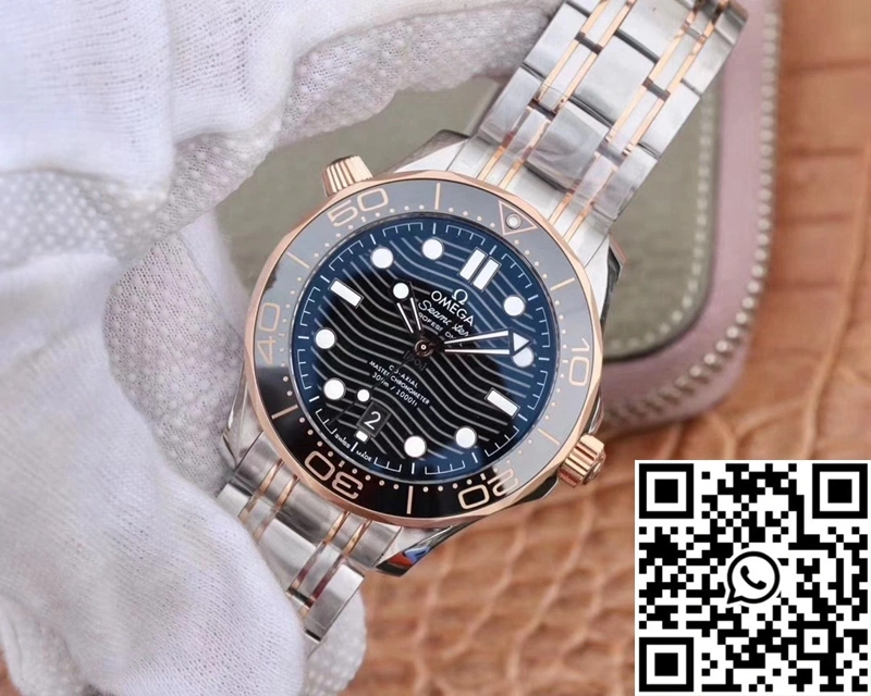 WellDesigned Omega Seamaster Diver 300M 210.20.42.20.01.001 VS Factory Black Dial 422