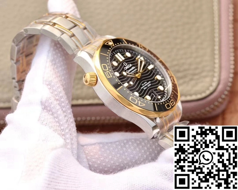 Neat Omega Seamaster Diver 300M 210.20.42.20.01.002 VS Factory Black Dial 395