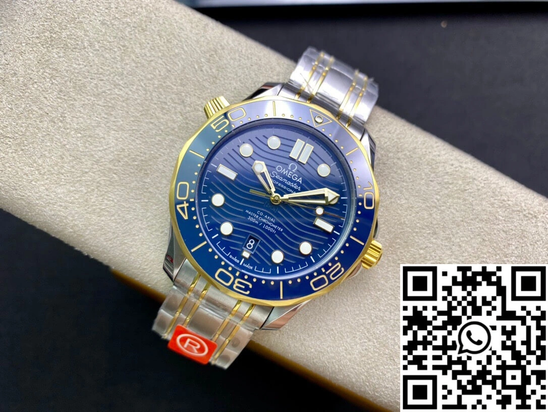 MultiPurpose Omega Seamaster Diver 300M 210.20.42.20.03.001 OR Factory Blue Dial 355
