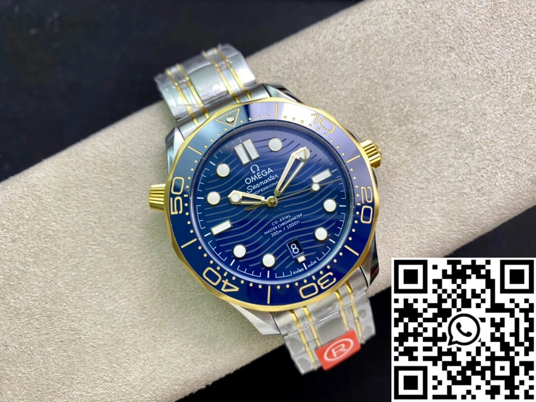 MultiPurpose Omega Seamaster Diver 300M 210.20.42.20.03.001 OR Factory Blue Dial 355