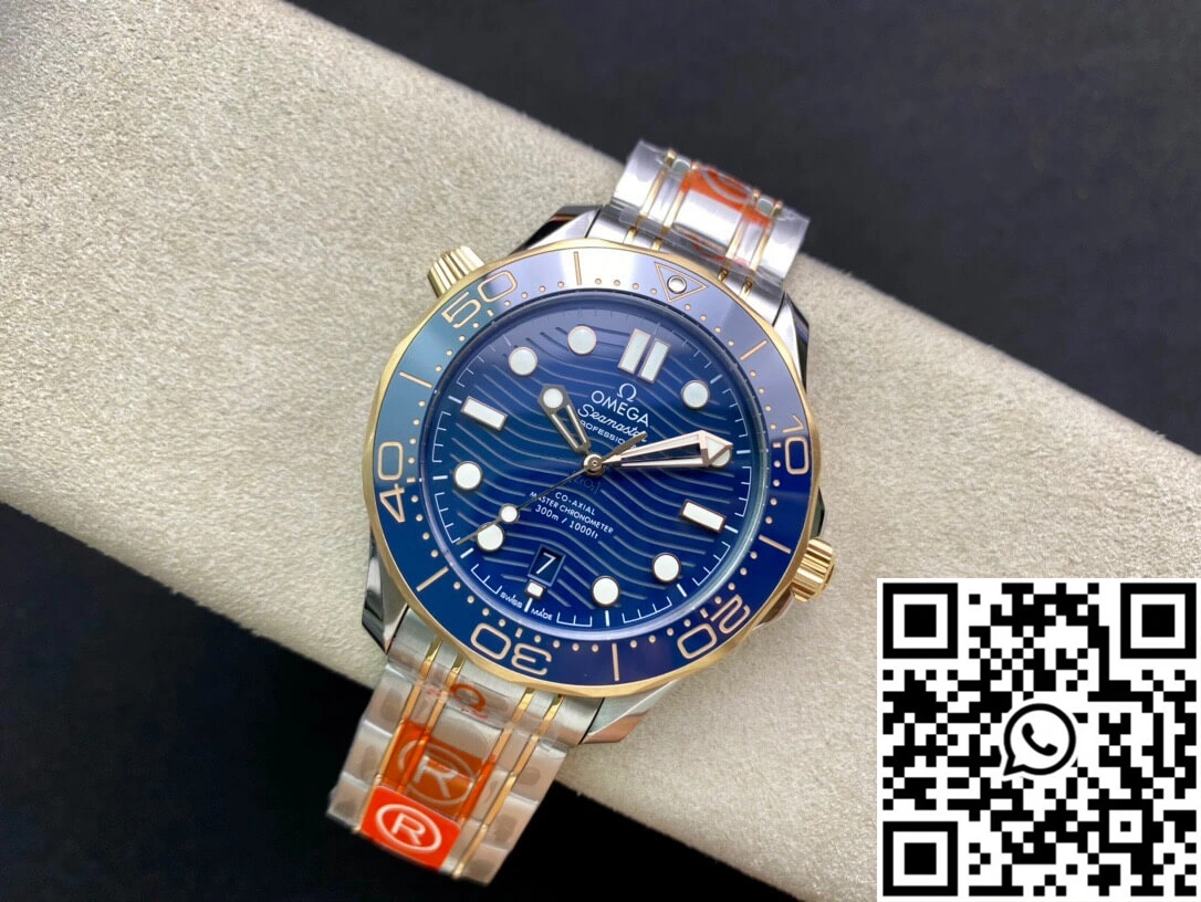 MultiPurpose Omega Seamaster Diver 300M 210.20.42.20.03.001 OR Factory Blue Dial 355