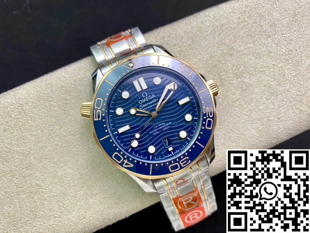 MultiPurpose Omega Seamaster Diver 300M 210.20.42.20.03.001 OR Factory Blue Dial 355