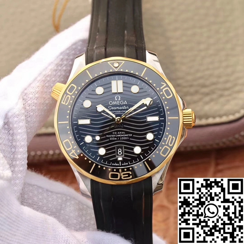 Omega Seamaster Diver 300M 210.22.42.20.01.001 VS Factory Black Dial Trendy 382