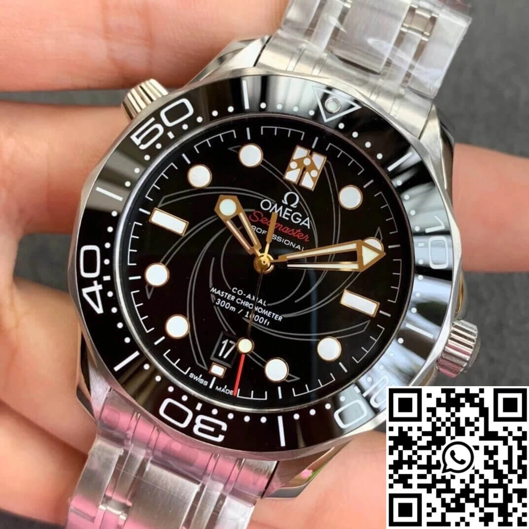 Omega Seamaster Diver 300M 210.22.42.20.01.004 OR Factory Stainless Steel Strap Original 369
