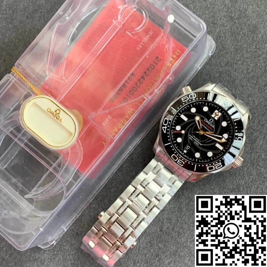 Omega Seamaster Diver 300M 210.22.42.20.01.004 OR Factory Stainless Steel Strap Original 369