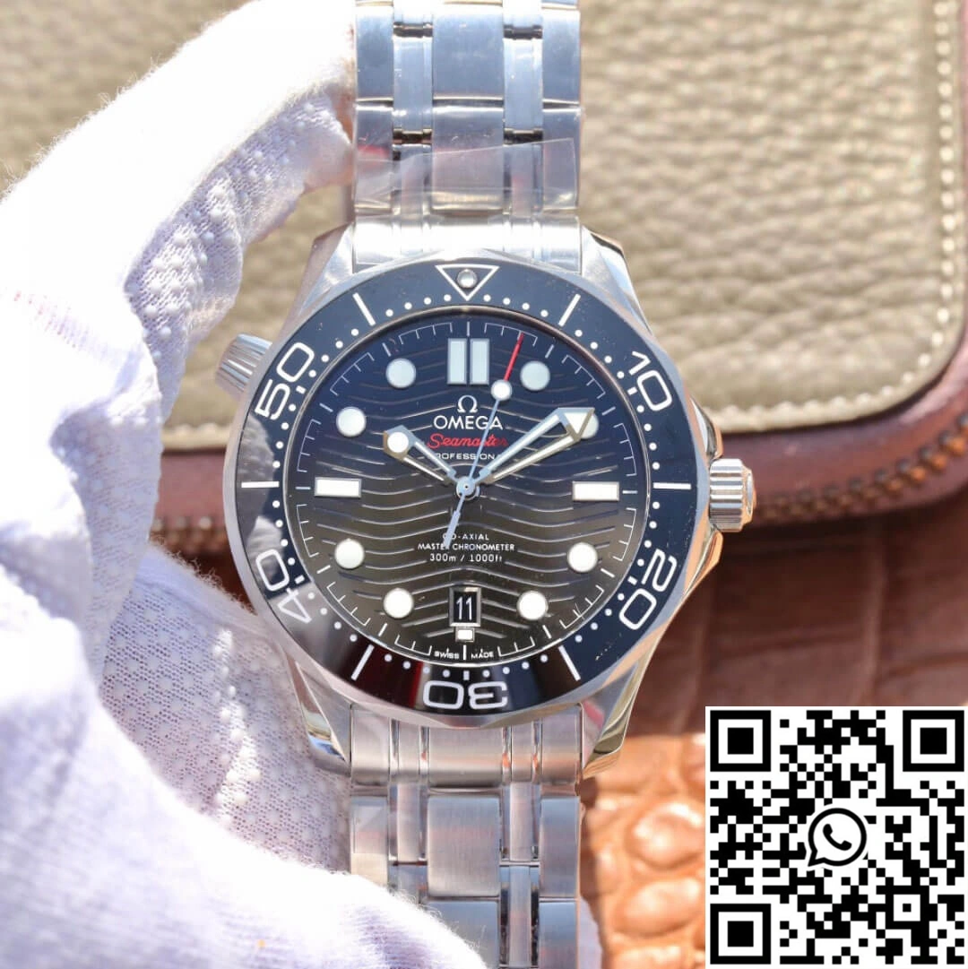 TravelReady Omega Seamaster Diver 300M 210.30.42.20.01.001 VS Factory Ceramic Dial 388
