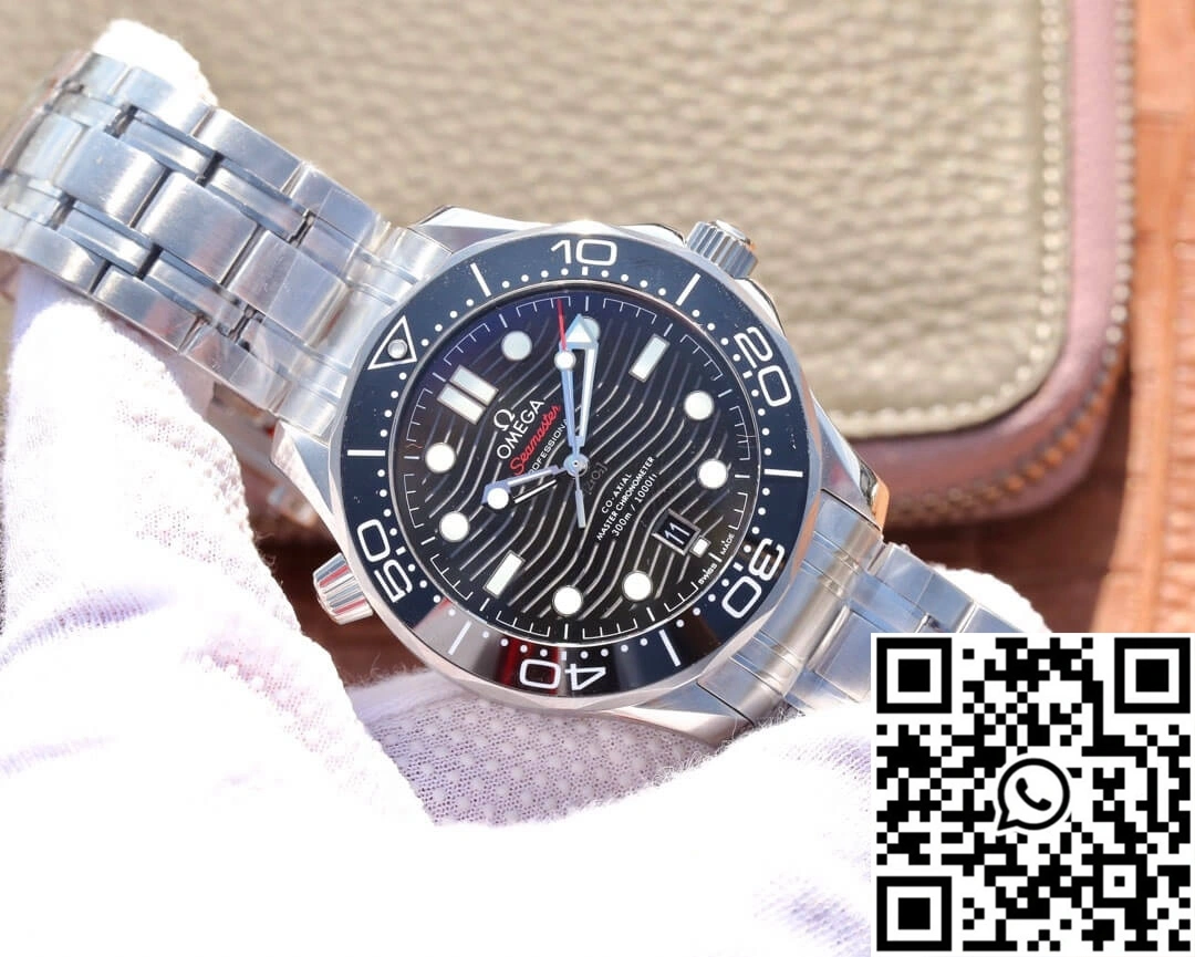TravelReady Omega Seamaster Diver 300M 210.30.42.20.01.001 VS Factory Ceramic Dial 388