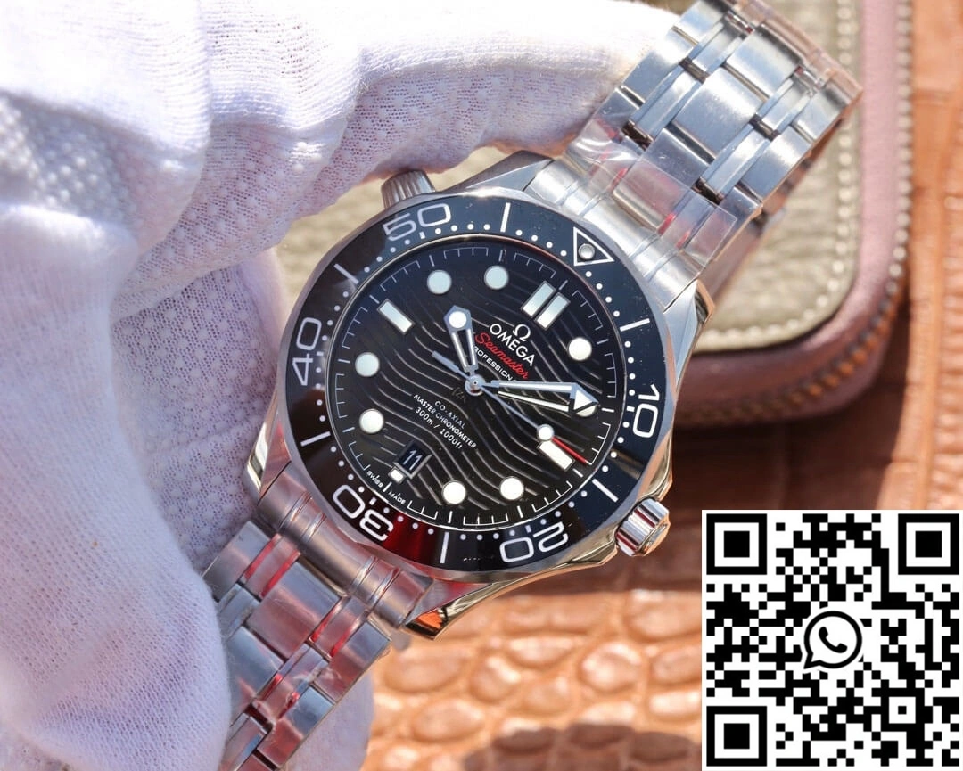 TravelReady Omega Seamaster Diver 300M 210.30.42.20.01.001 VS Factory Ceramic Dial 388