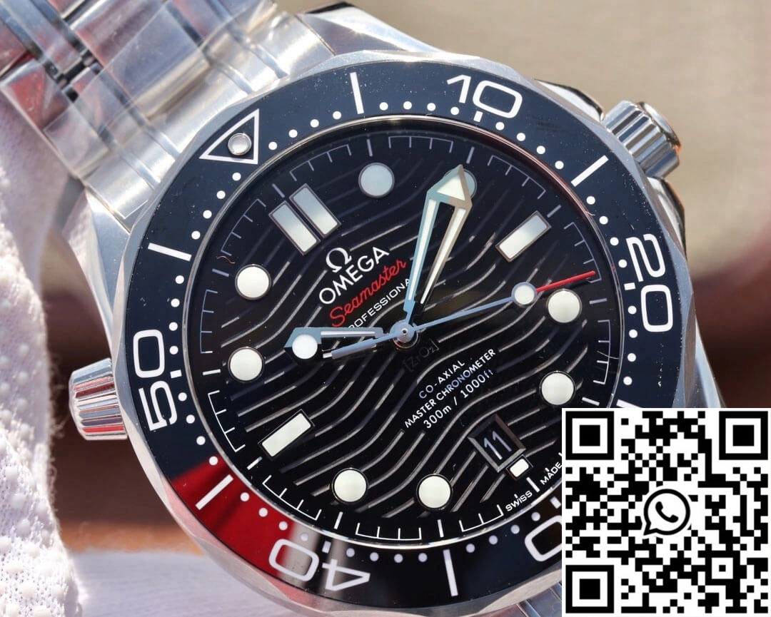 TravelReady Omega Seamaster Diver 300M 210.30.42.20.01.001 VS Factory Ceramic Dial 388