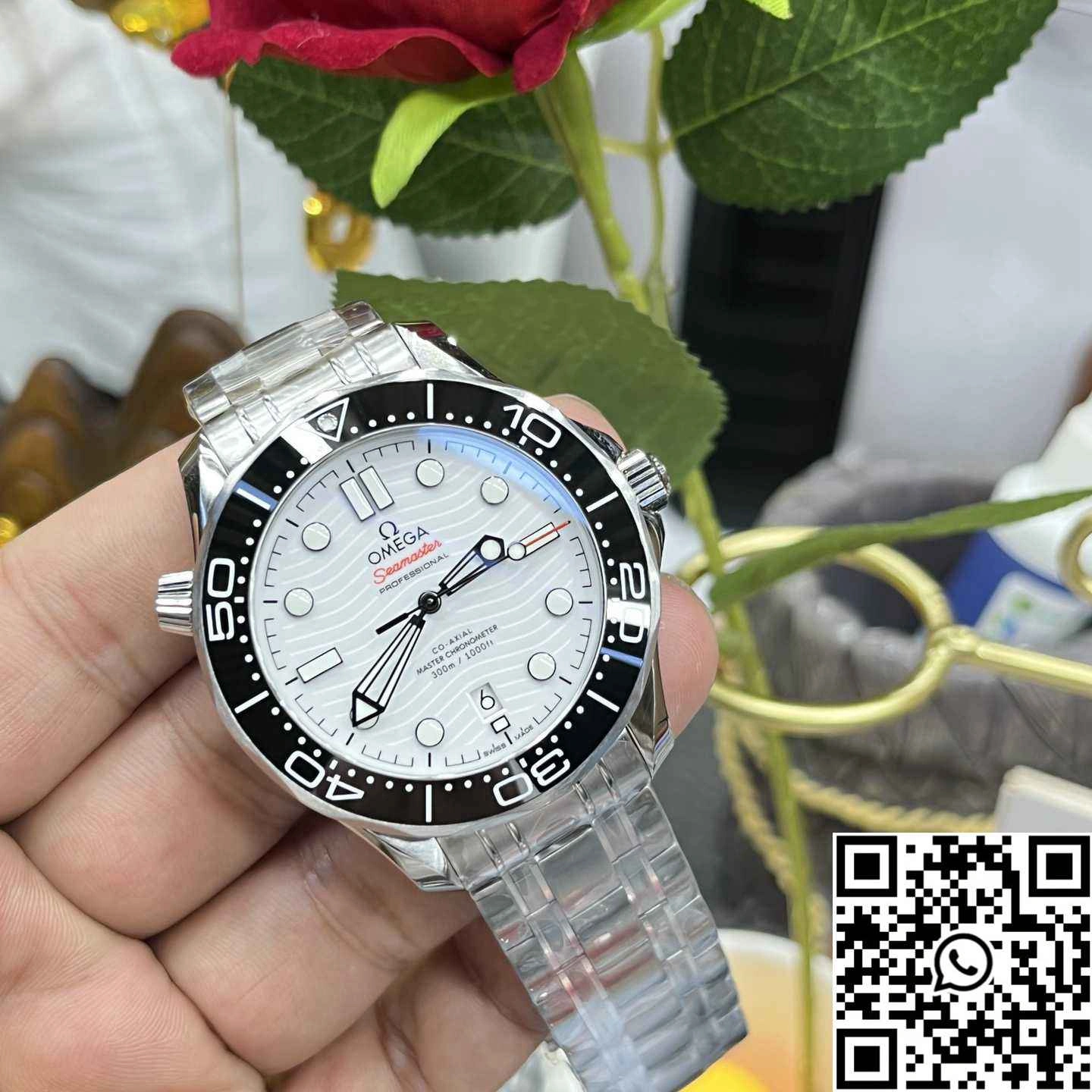Omega Seamaster Diver 300M 210.30.42.20.04.001 VS Factory Black Bezel Supportive 420