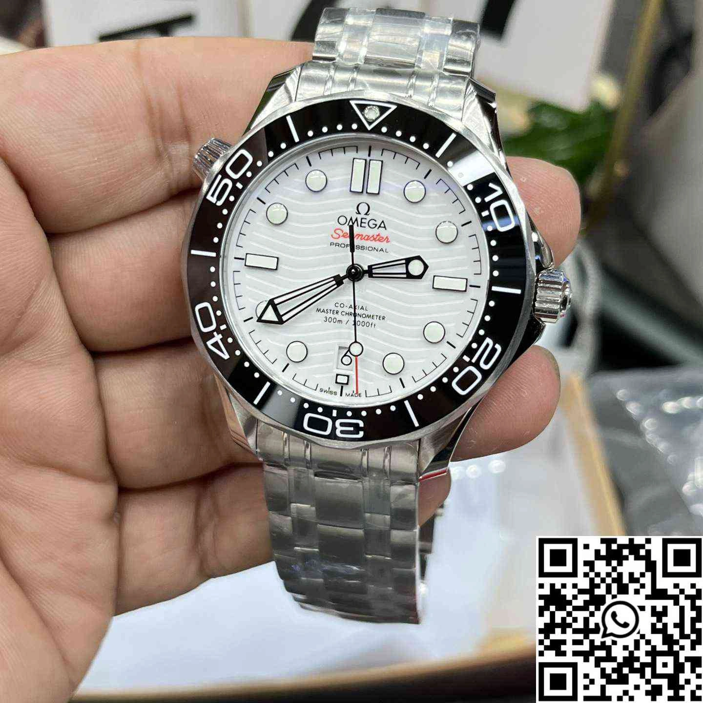 Omega Seamaster Diver 300M 210.30.42.20.04.001 VS Factory Black Bezel Supportive 420
