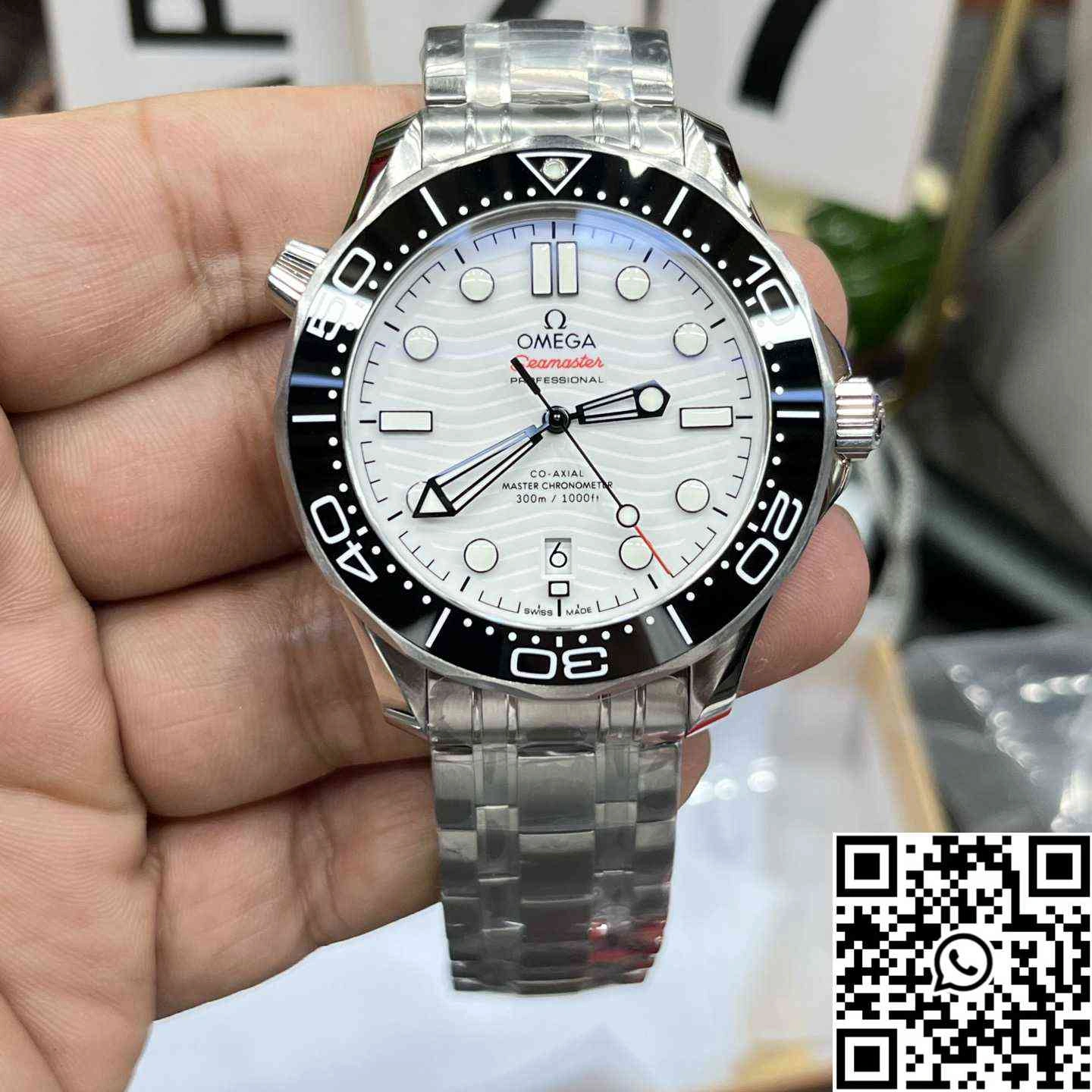 Omega Seamaster Diver 300M 210.30.42.20.04.001 VS Factory Black Bezel Supportive 420