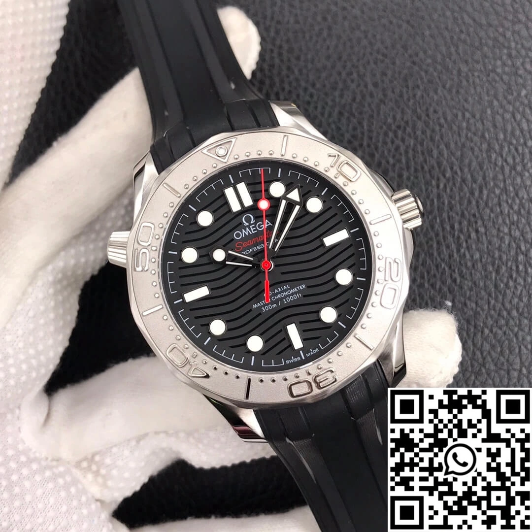 StreetReady Omega Seamaster Diver 300M 210.32.42.20.01.002 VS Factory Rubber Strap 365