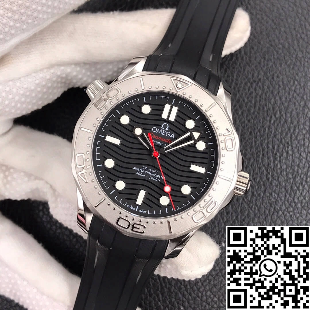 StreetReady Omega Seamaster Diver 300M 210.32.42.20.01.002 VS Factory Rubber Strap 365