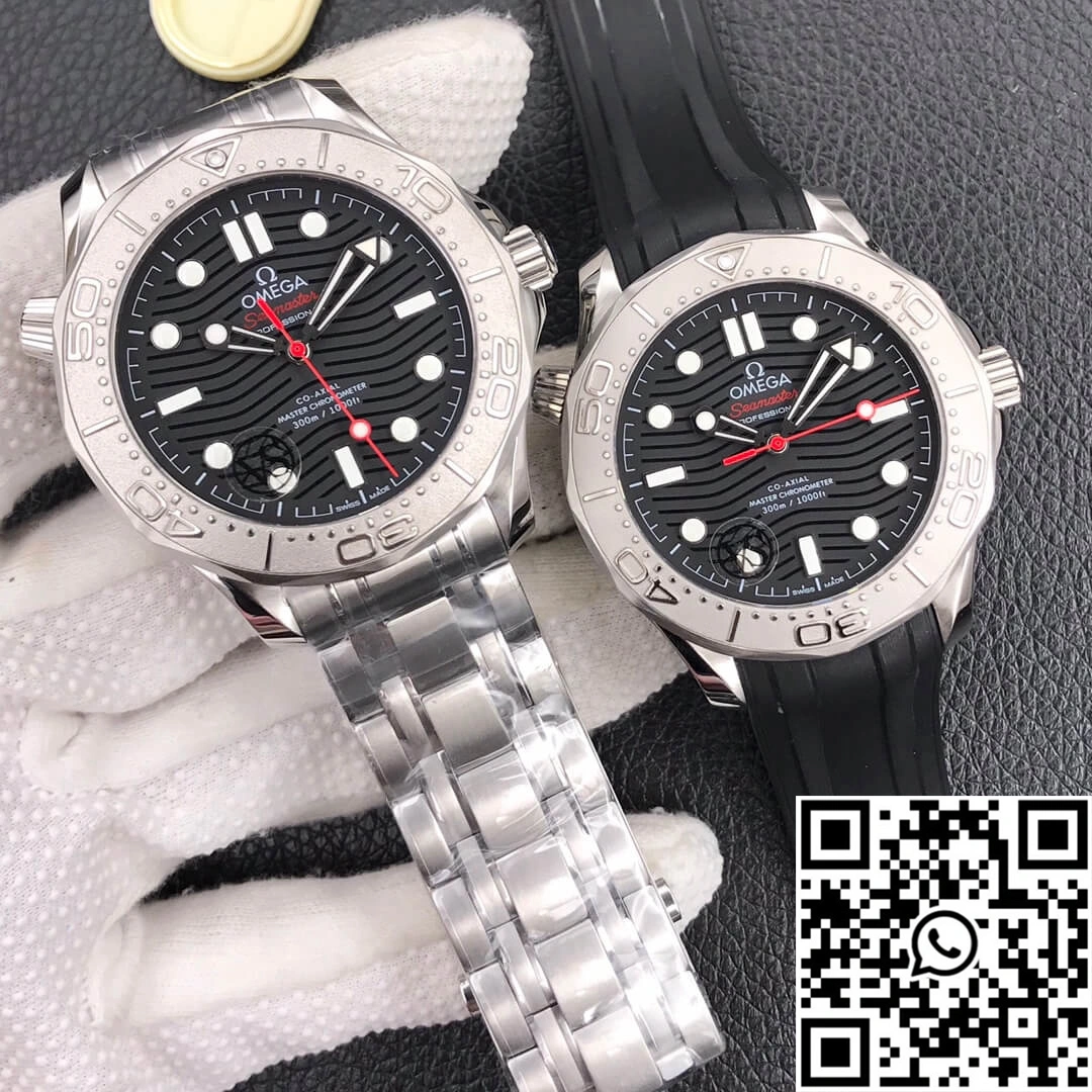 StreetReady Omega Seamaster Diver 300M 210.32.42.20.01.002 VS Factory Rubber Strap 365