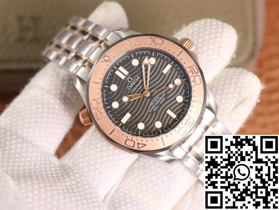 FlexibleFit Omega Seamaster Diver 300M 210.60.42.20.99.001 OM Factory Grey Dial 429