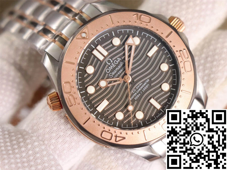 FlexibleFit Omega Seamaster Diver 300M 210.60.42.20.99.001 OM Factory Grey Dial 429