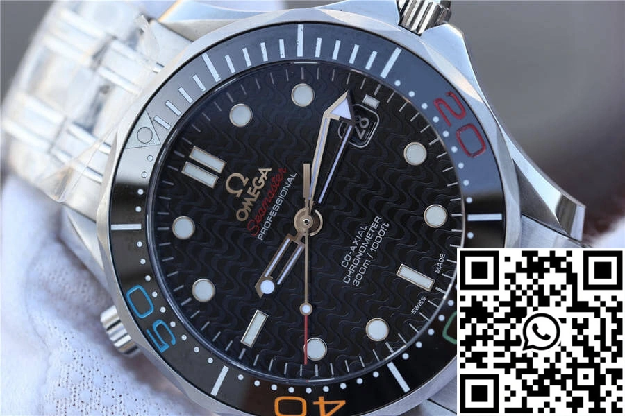 Omega Seamaster Diver 300M 522.30.41.20.01.001 V6 Factory Black Dial SoftTouch 390