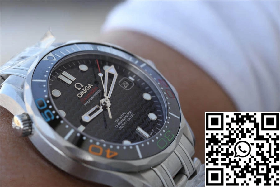 Omega Seamaster Diver 300M 522.30.41.20.01.001 V6 Factory Black Dial SoftTouch 390