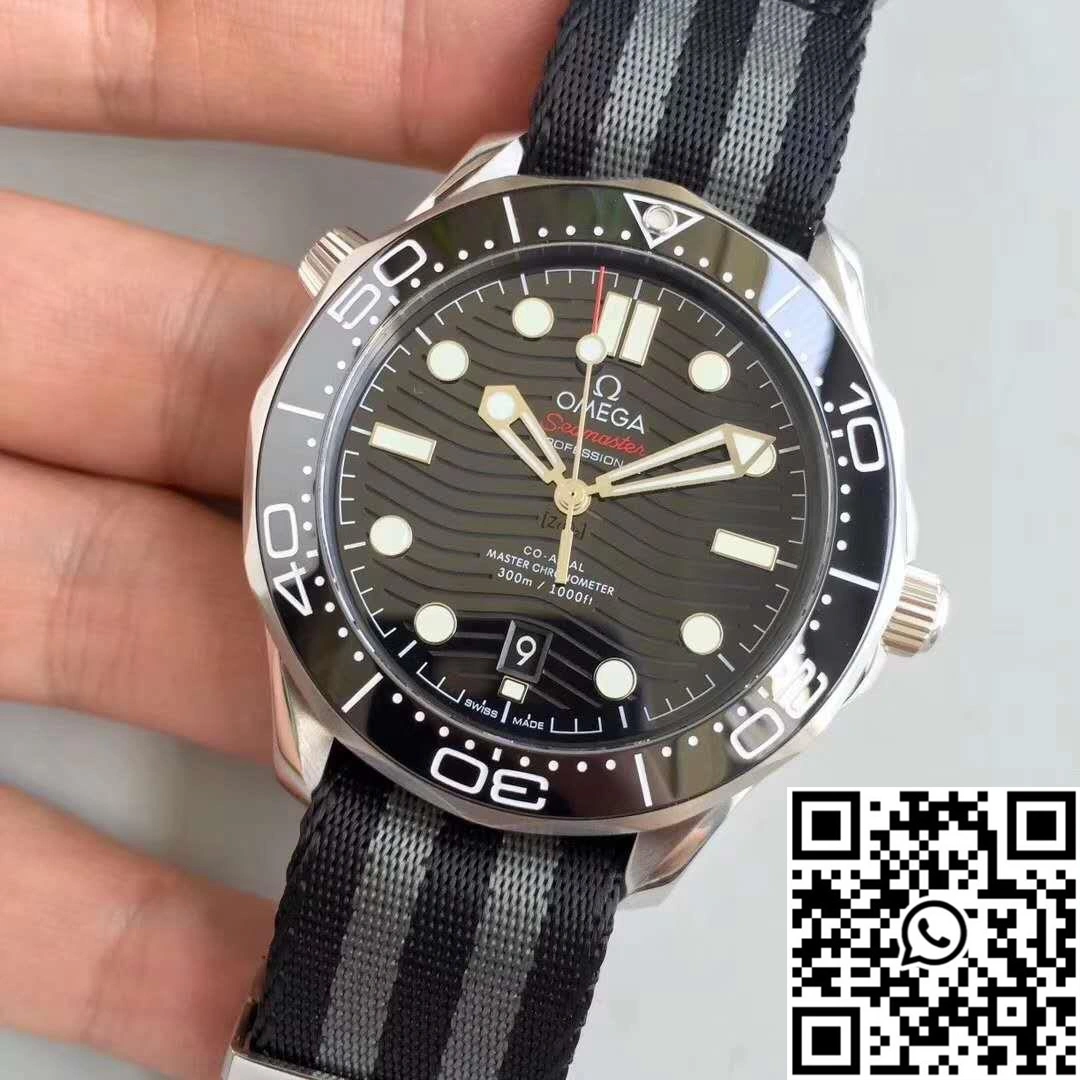 EasyCare Omega Seamaster Diver 300M Baselworld 2018 210.30.42.20.01.001 VS Factory Black Dial 418