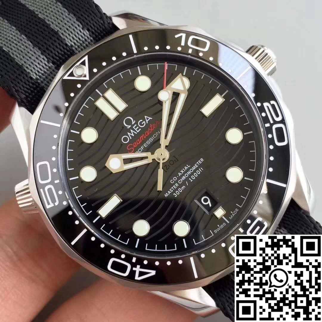 EasyCare Omega Seamaster Diver 300M Baselworld 2018 210.30.42.20.01.001 VS Factory Black Dial 418