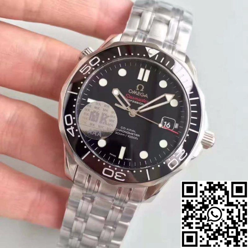 Compact Omega Seamaster Diver 300M Co-Axial 41MM 212.30.41.20.01.003 MKS Factory Black Dial 426