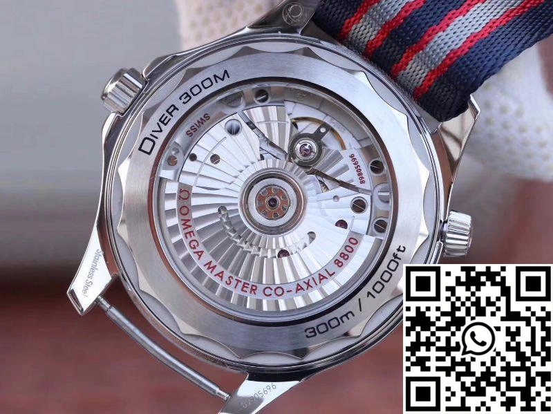 Lightweight Omega Seamaster Diver 300m 210.30.42.20.03.001 Blue Wave Dial VS Factory 406