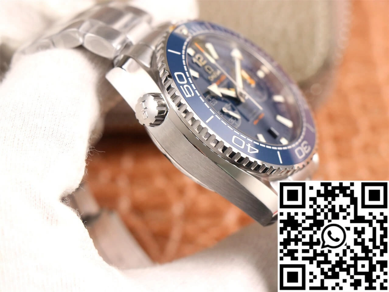 Breathable Omega Seamaster Ocean Universe 600M 215.30.46.51.03.001 OM Factory V3 Blue Dial 384