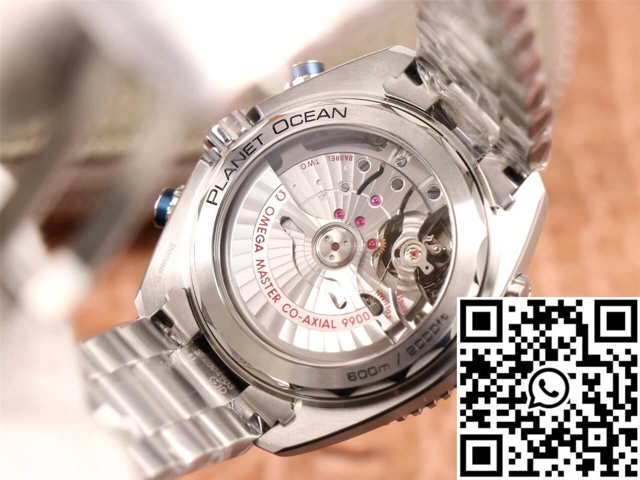 Breathable Omega Seamaster Ocean Universe 600M 215.30.46.51.03.001 OM Factory V3 Blue Dial 384