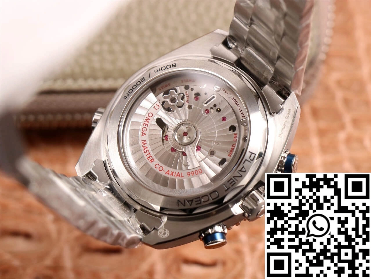 Breathable Omega Seamaster Ocean Universe 600M 215.30.46.51.03.001 OM Factory V3 Blue Dial 384